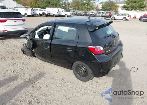 2021 Mitsubishi Mirage Carbonite Edition/Es/Le from USA, damaged, VIN ML32AUHJ6MH000881